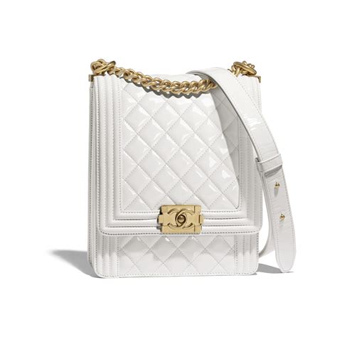 chanel boy handbag white|boy Chanel handbag calfskin.